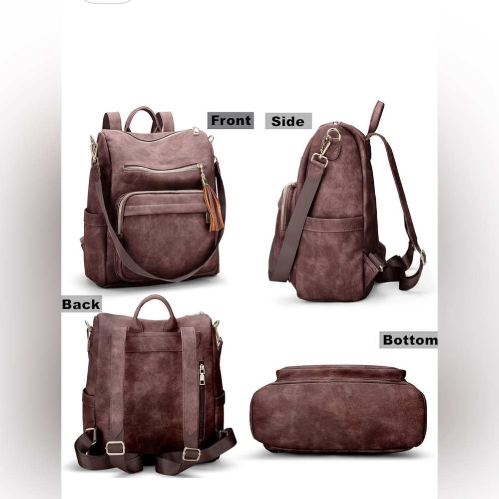 Oyifan Womens laptop backpack Purse Large - Picture 3 of 6